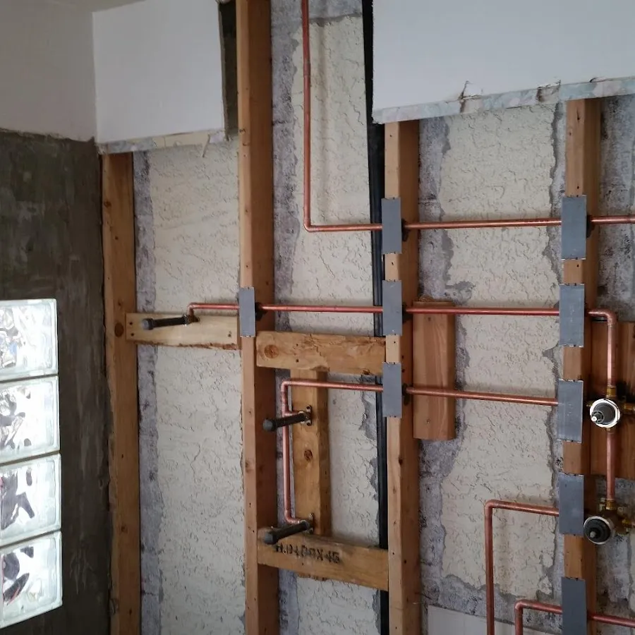 Copper pipe installation for Repiping in Bellefontaine
